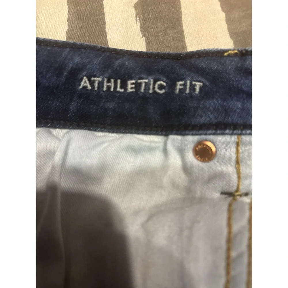 American Eagle Airflex Athletic Fit Jeans 30x34 Blue Mens Stretch Denim EUC